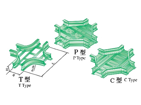 XQJ-TJ-T、P、C-04型大跨距水平四通橋架